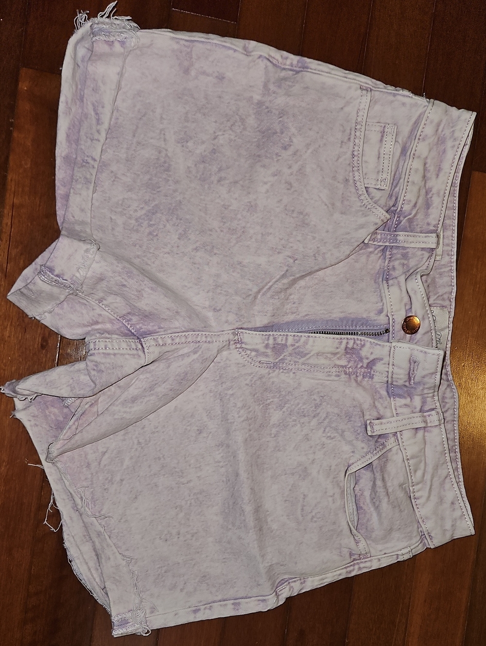 5FOR$30 Universal Thread Lavender Washed Denim Shorts